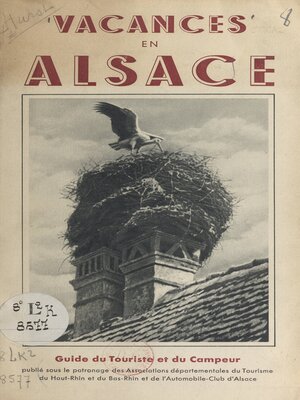 cover image of Vacances en Alsace